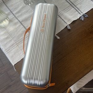 Silver Veuve Clicquot champagne Case